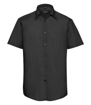 Russell Collection 925M Short Sleeve Tailored Poplin Shirt